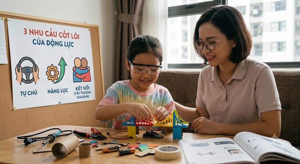 Vì sao "thưởng để con học" thường phản tác dụng — và làm sao nuôi sự tự giác thật sự?